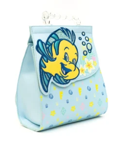 Danielle-Nicole Danielle Nicole - Disney Flounder Monogram Mini Backpack