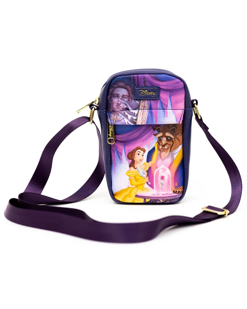 Buckle Down Exclusive Disney Beauty And The Beast Enchanted Rose Park Crossbody Bag - Pink A La Mode Exclusive 5 Buckle Down Exclusive Disney Beauty And The Beast Enchanted Rose Park Crossbody Bag - Pink A La Mode Exclusive