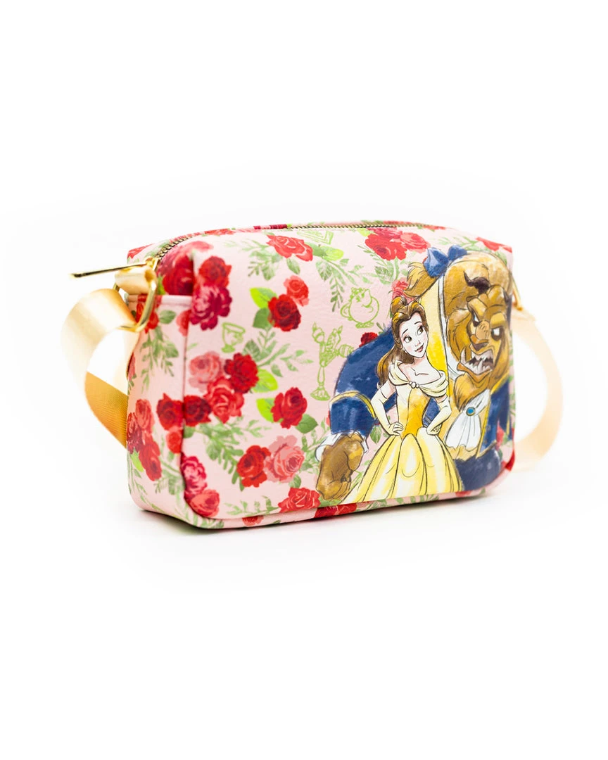 Buckle Down Exclusive Crossbody Bags Disney Beauty And The Beast Watercolor Parks Crossbody Bag - Pink A La Mode Exclusive 5 Buckle Down Exclusive Crossbody Bags Disney Beauty And The Beast Watercolor Parks Crossbody Bag - Pink A La Mode Exclusive