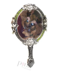 The Pink A La Mode Loungefly - Disney Beauty And The Beast Mirror Enamel Pin Photo Changing LE 1700 Pins