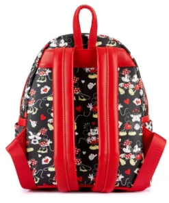 Loungefly - Disney Mickey And Minnie Heart Hands Mini Backpack