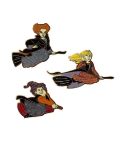 Monogram Hocus Pocus 3pc Enamel Pin Set - PALM Exclusive Pins