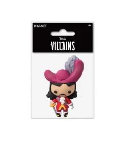 Exclusive Magnets Disney Villains Captain Hook 3D Magnet - Pink A La Mode Exclusive