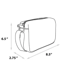 Buckle Down Stock Disney Cinderella Carriage Parks Crossbody Bag Crossbody Bags