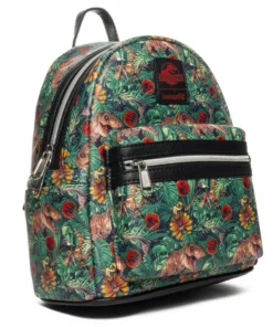 The Pink A La Mode Loungefly - Jurassic Park Dinosaur Jungle Mini Backpack EE Exclusive