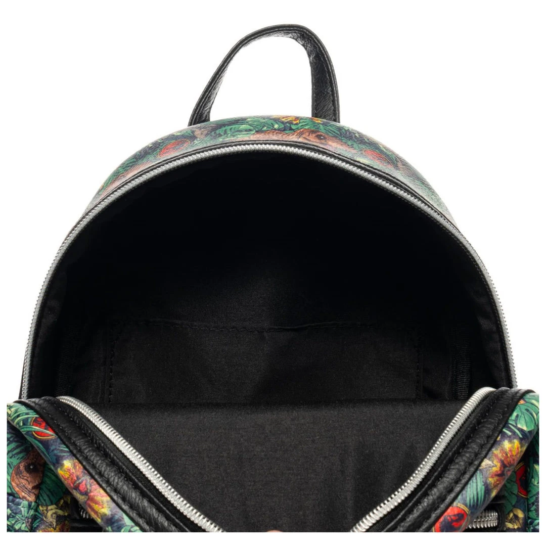 The Pink A La Mode Loungefly - Jurassic Park Dinosaur Jungle Mini Backpack EE Exclusive 6 The Pink A La Mode Loungefly - Jurassic Park Dinosaur Jungle Mini Backpack EE Exclusive
