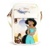 Buckle Down Exclusive Crossbody Bags Disney Princess Passport Collection Jasmine - PALM Exclusive