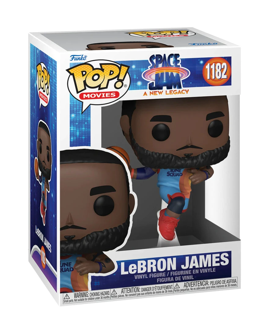 Funko POP - Space Jam A New Legacy LeBron James #1182 Funko POP! 4 Funko POP - Space Jam A New Legacy LeBron James #1182 Funko POP!