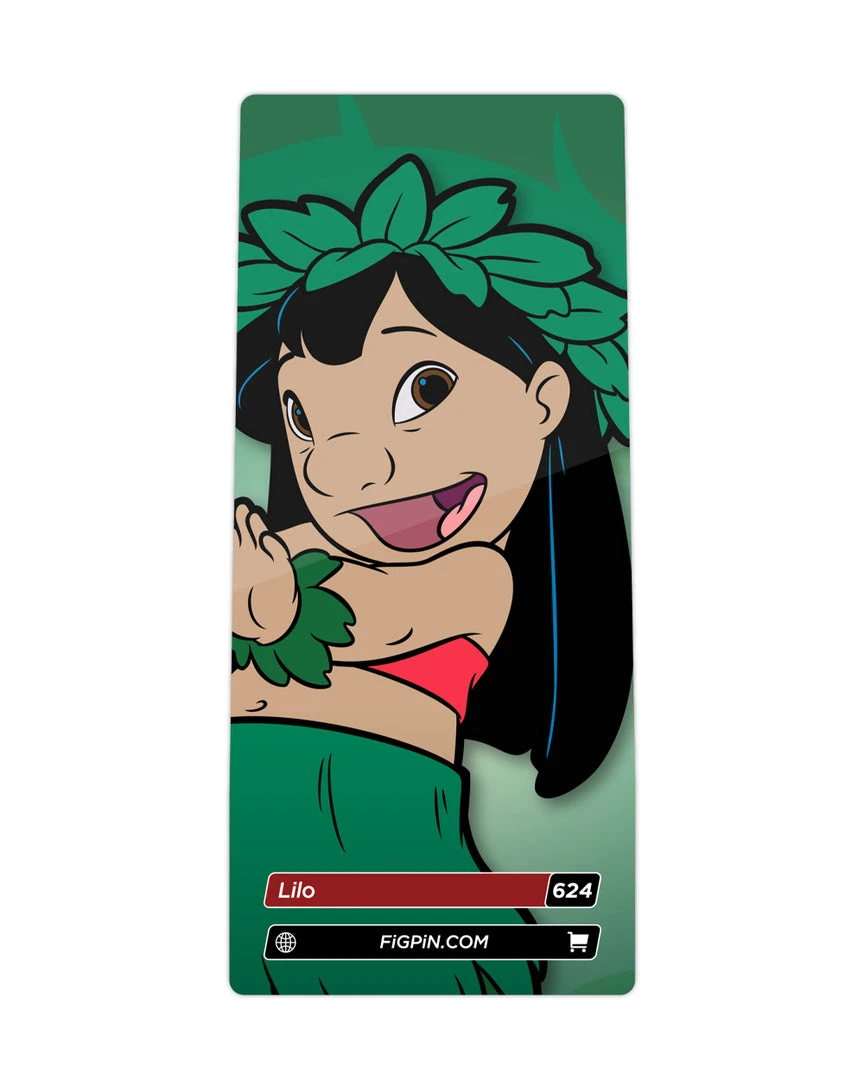 FiGPiNs FiGPiN - Disney Lilo And Stitch Hula Lilo #624 4 FiGPiNs FiGPiN - Disney Lilo And Stitch Hula Lilo #624