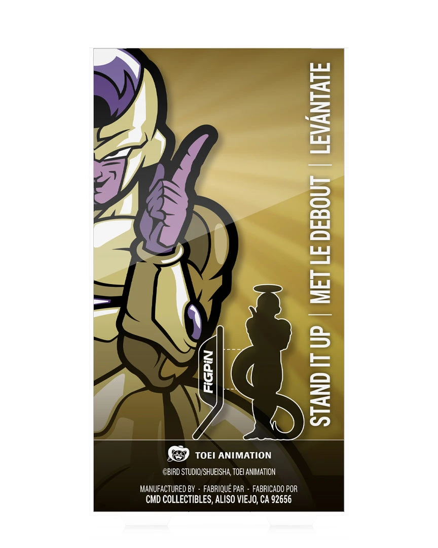 FiGPiNs FiGPiN Mini - Dragonball Super Golden Frieza #M8 4 FiGPiNs FiGPiN Mini - Dragonball Super Golden Frieza #M8