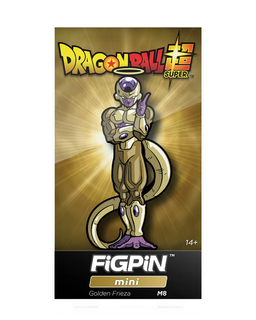 FiGPiNs FiGPiN Mini - Dragonball Super Golden Frieza #M8 3 FiGPiNs FiGPiN Mini - Dragonball Super Golden Frieza #M8