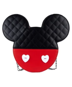 Loungefly - Disney Mickey And Minnie Valentines Reversible Crossbody Bag