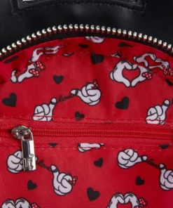 Loungefly - Disney Mickey And Minnie Valentines Reversible Crossbody Bag