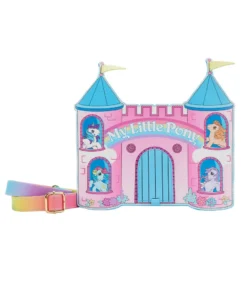 Loungefly June22 Coming Soon... Loungefly - My Little Pony Castle Crossbody Bag