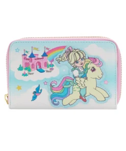Loungefly June22 Coming Soon... Loungefly - My Little Pony Castle Zip Around Wallet