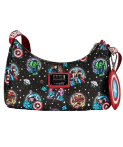 Loungefly April22 Loungefly - Marvel Avengers Tattoo Shoulder Bag