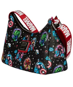 Loungefly April22 Loungefly - Marvel Avengers Tattoo Shoulder Bag