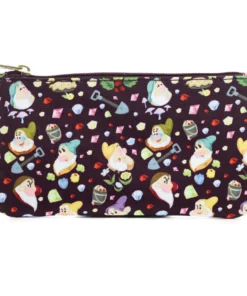 Loungefly Disney Princess Snow White And The Seven Dwarfs, Multi-use Pouch, Coin Purse, Cosmetic, Pink A La Mode Exclusive