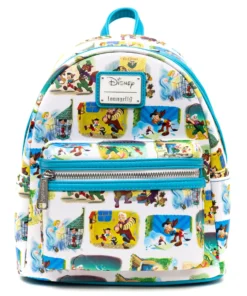 Loungefly - Disney Pinocchio Little Golden Book Scenes AOP Mini Backpack - PALM Exclusive