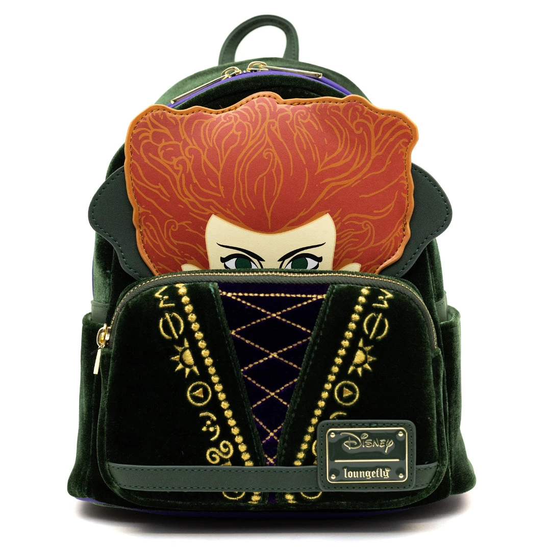 Loungefly - Hocus Pocus Cosplay Winifred Mini Backpack - PALM Exclusive 3 Loungefly - Hocus Pocus Cosplay Winifred Mini Backpack - PALM Exclusive