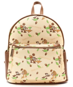 Danielle Nicole Exclusive Danielle Nicole, Disney Chip N' Dale Mini Backpack, Pink A La Mode Exclusive