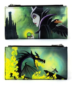 Buckle Down Exclusive Wallets Disney Villains Sleeping Beauty's Maleficent Wallet - Pink A La Mode Exclusive
