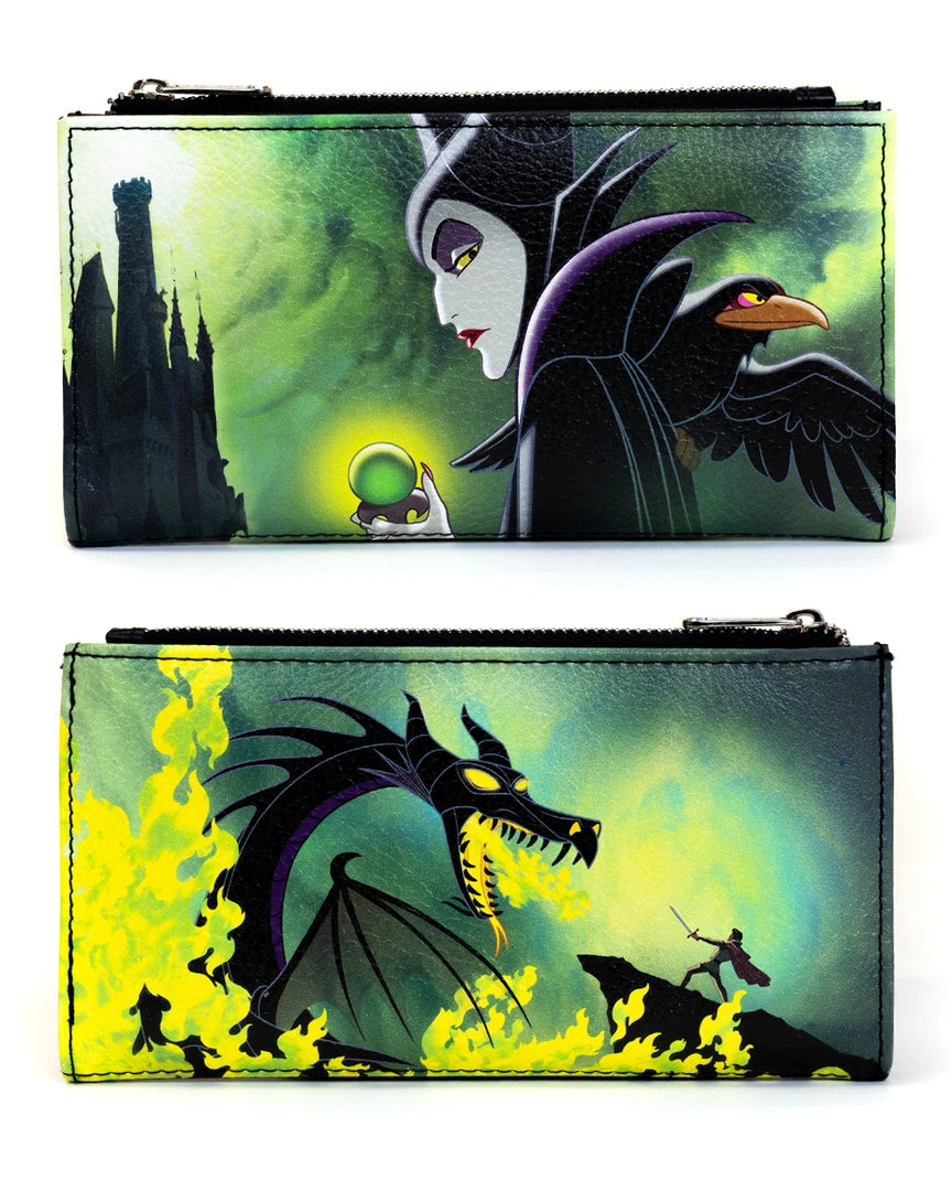 Buckle Down Exclusive Wallets Disney Villains Sleeping Beauty's Maleficent Wallet - Pink A La Mode Exclusive 3 Buckle Down Exclusive Wallets Disney Villains Sleeping Beauty's Maleficent Wallet - Pink A La Mode Exclusive
