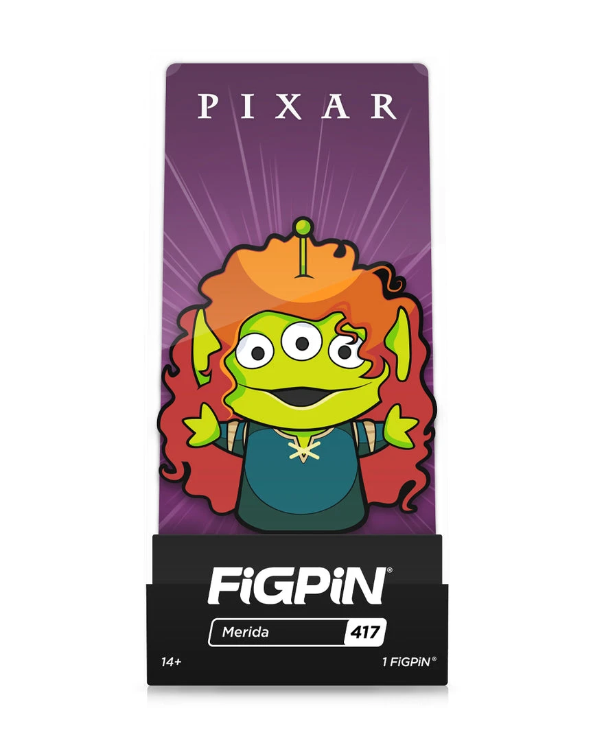 FiGPiNs FiGPiN - Pixar Alien Remix Merida #417 3 FiGPiNs FiGPiN - Pixar Alien Remix Merida #417