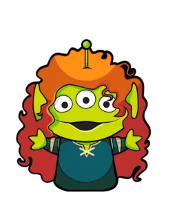 FiGPiNs FiGPiN - Pixar Alien Remix Merida #417 7 FiGPiNs FiGPiN - Pixar Alien Remix Merida #417