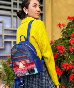 Loungefly - Disney Castle Series Mulan Light-up Mini Backpack 17 Loungefly - Disney Castle Series Mulan Light-up Mini Backpack