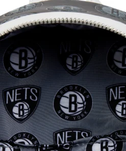 Loungefly - NBA Brooklyn Nets Debossed Logo Mini Backpack