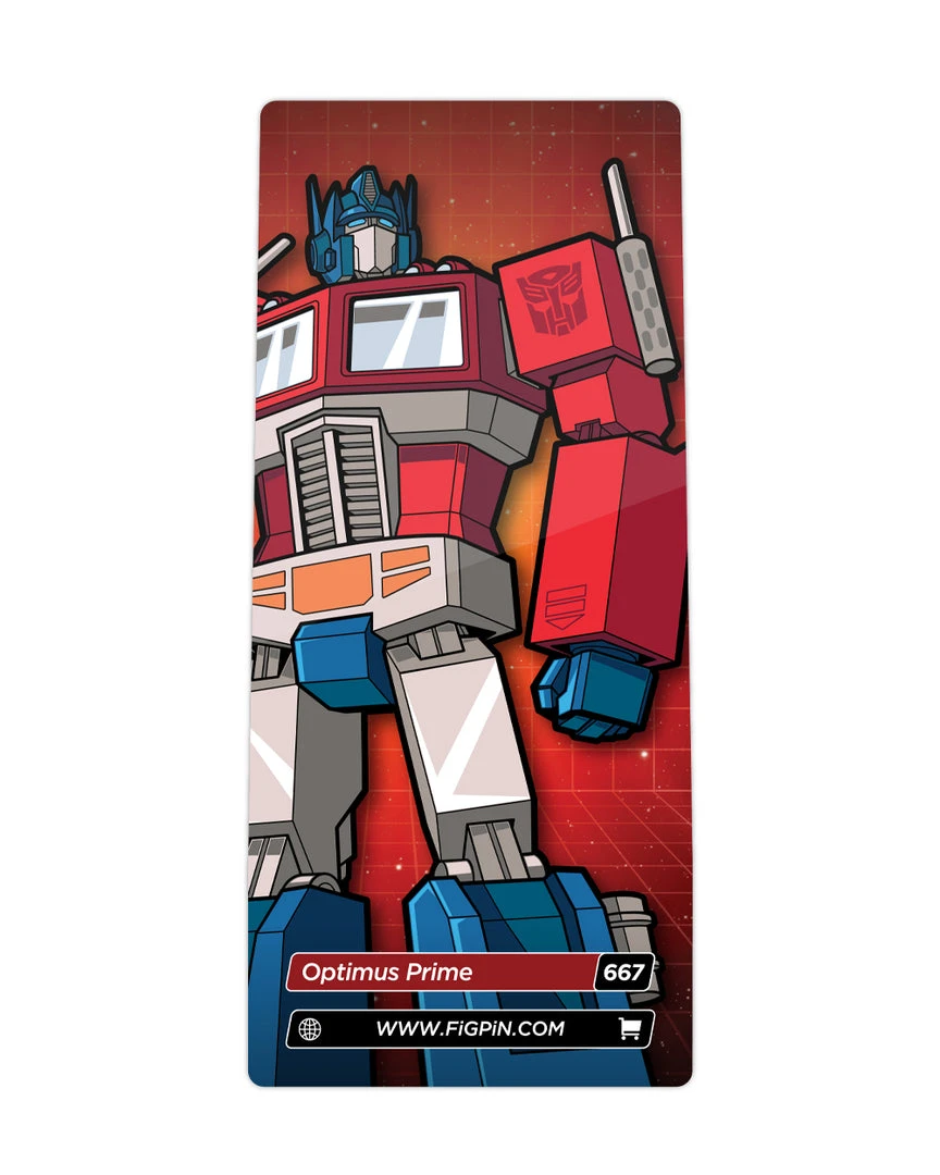 Pins FiGPiN - Transformers Optimus Prime #667 4 Pins FiGPiN - Transformers Optimus Prime #667