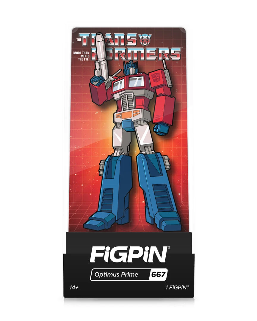 Pins FiGPiN - Transformers Optimus Prime #667 3 Pins FiGPiN - Transformers Optimus Prime #667