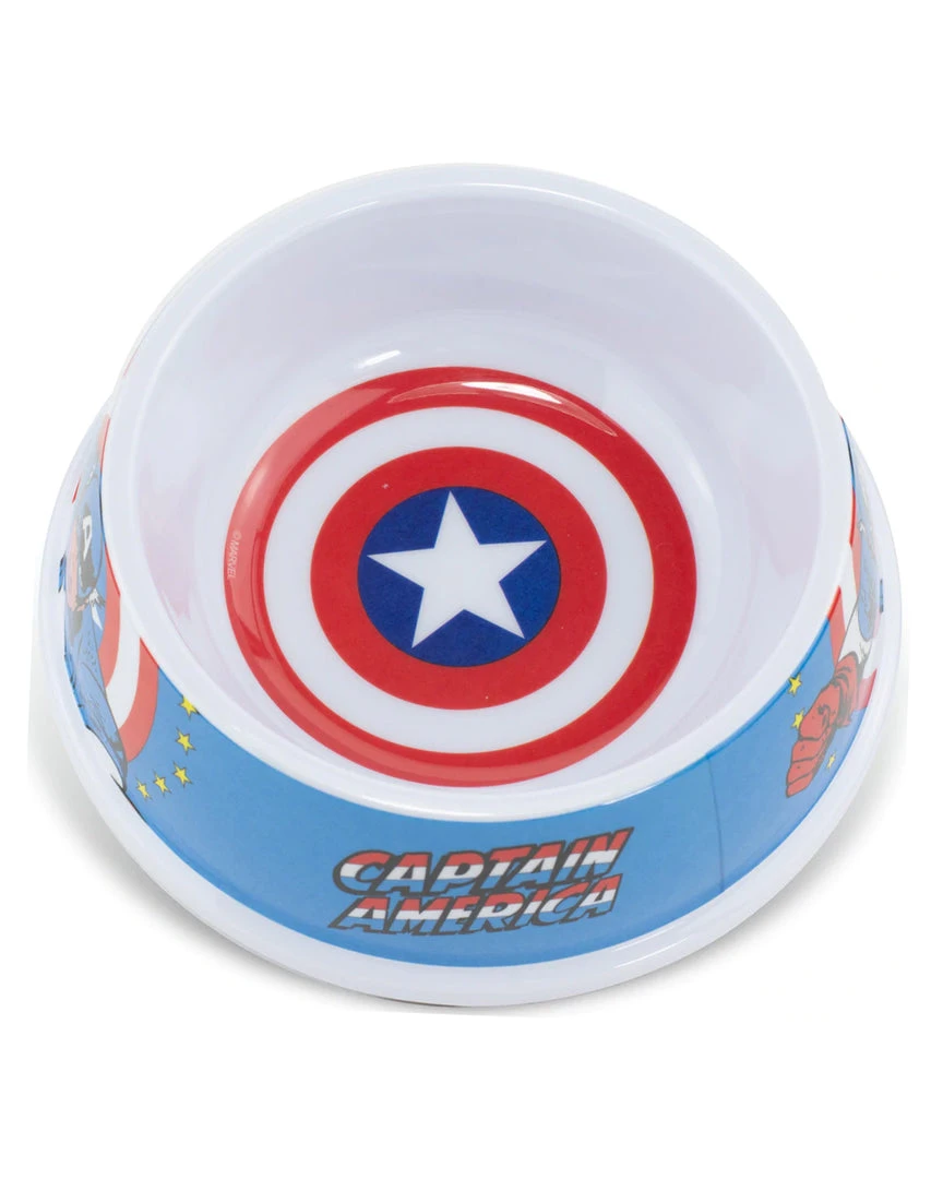 Buckle Down Pets Marvel Captain America Melamine 16oz Pet Bowl 3 Buckle Down Pets Marvel Captain America Melamine 16oz Pet Bowl