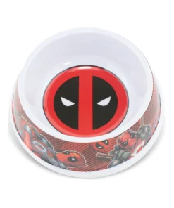 Buckle Down Pets Marvel Deadpool Melamine 16oz Pet Bowl