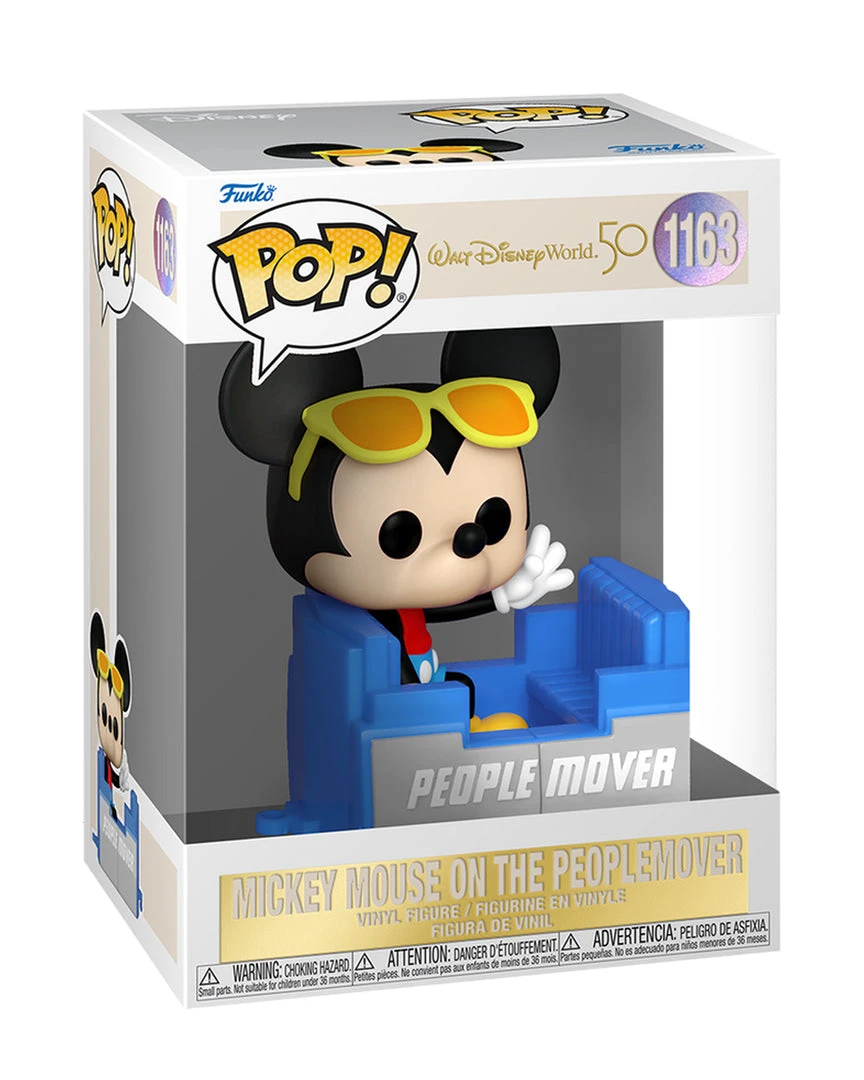 Funko POP - Disney Walt Disney World 50th Anniversary People Mover Mickey Mouse *PREORDER* Funko POP! 4 Funko POP - Disney Walt Disney World 50th Anniversary People Mover Mickey Mouse *PREORDER* Funko POP!