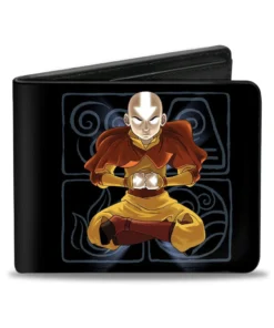 Buckle Down Avatar And The Last Airbender Elements Bi-Fold Wallet