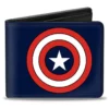 Buckle Down Marvel Captain America Bi-Fold Wallet Buckle-Down 2 Buckle Down Marvel Captain America Bi-Fold Wallet Buckle-Down