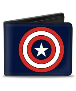 Buckle Down Marvel Captain America Bi-Fold Wallet Buckle-Down
