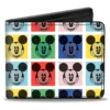 Buckle Down Disney Mickey Mouse Blocks Bi-Fold Wallet Buckle-Down