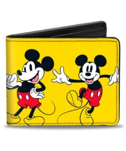 Buckle Down Disney Mickey Mouse Poses Bi-Fold Wallet Buckle-Down