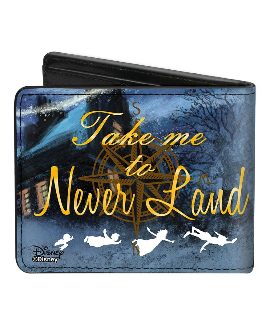 Buckle Down Buckle-Down Disney Peter Pan Bi-Fold Wallet 4 Buckle Down Buckle-Down Disney Peter Pan Bi-Fold Wallet