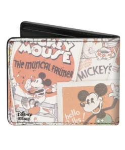 Buckle Down Buckle-Down Disney Mickey Mouse Comic Bi-Fold Wallet