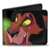 Buckle Down Buckle-Down Disney The Lion King Scar Bi-Fold Wallet 1 Buckle Down Buckle-Down Disney The Lion King Scar Bi-Fold Wallet