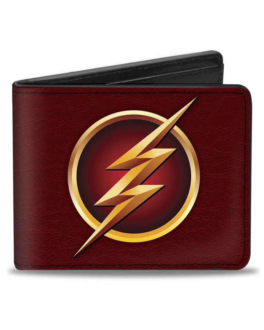 Buckle Down DC Comics The Flash Bi-Fold Wallet 3 Buckle Down DC Comics The Flash Bi-Fold Wallet
