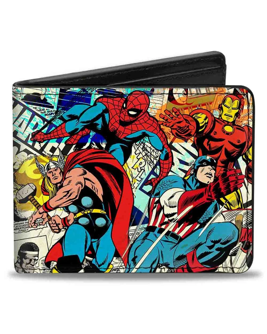 Buckle Down Buckle-Down Marvel Comics Avengers Bi-Fold Wallet 3 Buckle Down Buckle-Down Marvel Comics Avengers Bi-Fold Wallet