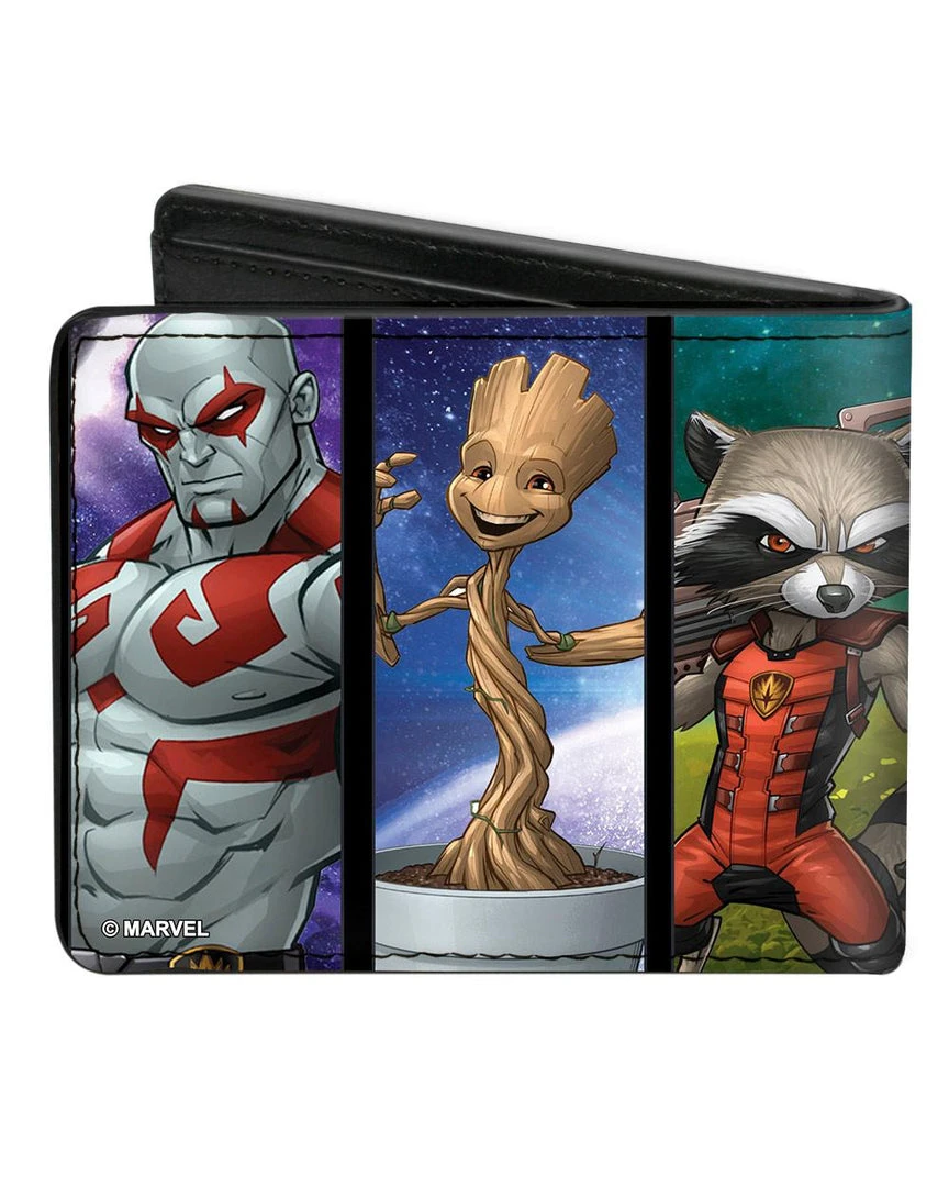 Buckle Down Marvel Guardians Of The Galaxy Bi-Fold Wallet 4 Buckle Down Marvel Guardians Of The Galaxy Bi-Fold Wallet
