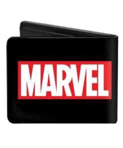 Buckle Down Marvel Brick Logo Bi-Fold Wallet