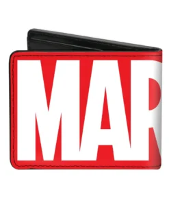 Buckle Down Marvel Red Brick Logo Bi-Fold Wallet Buckle-Down
