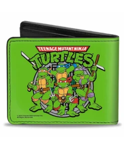 Buckle Down Buckle-Down Teenage Mutant Ninja Turtles Bi-Fold Wallet